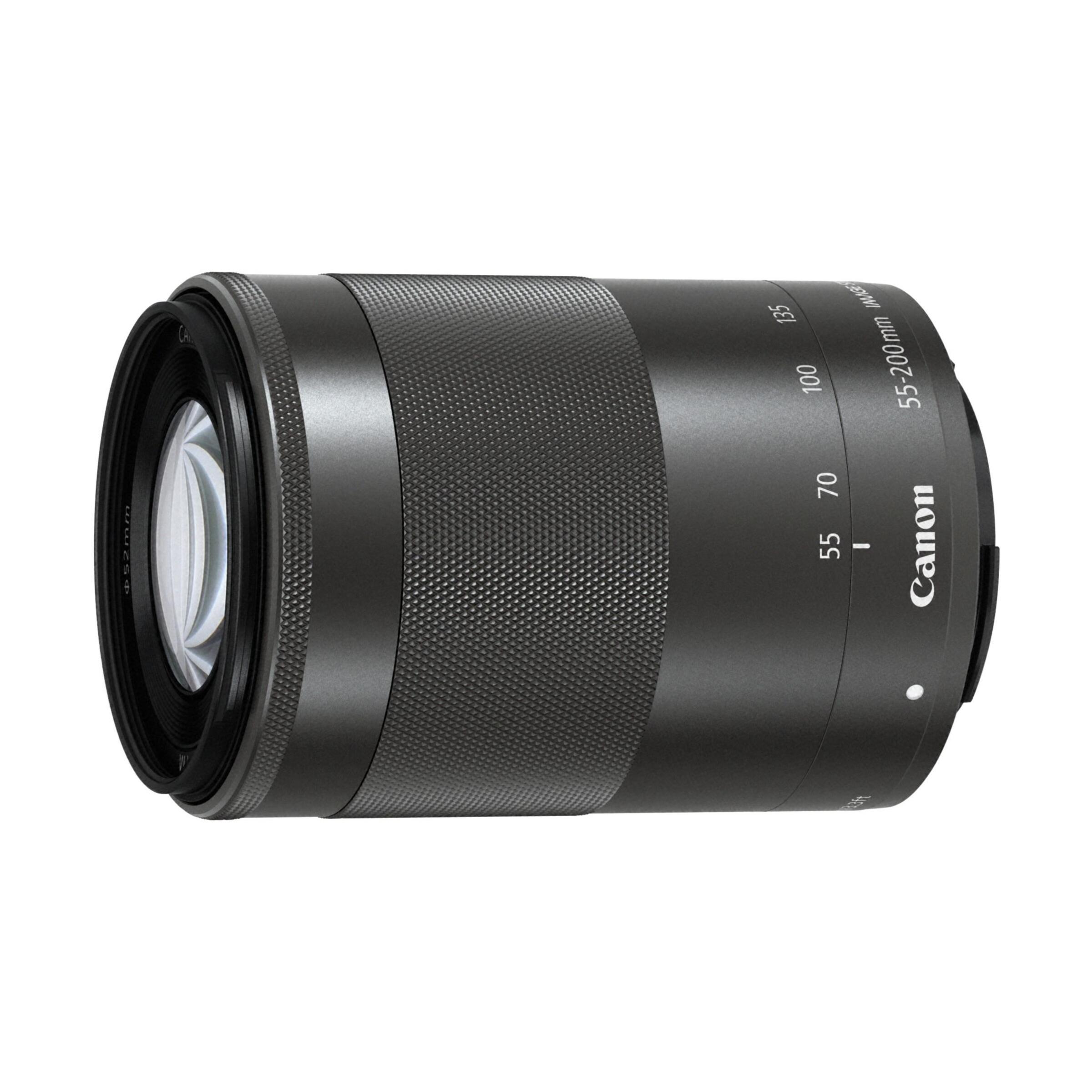 Canon EF-M 55-200mm f/4,5-6,3 IS STM : Graphit-Grau