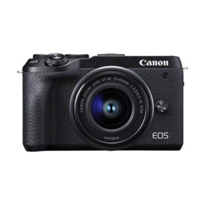 Canon EOS M6 Mark II + EF-M 15-45mm IS STM + EVF-DC1