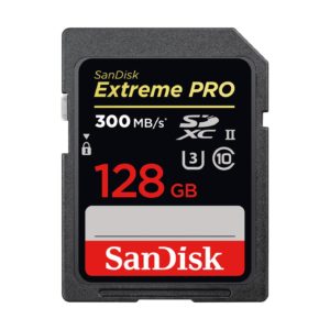 Sandisk Extreme Pro SDXC UHS-II : 128GB