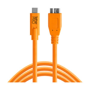 Tether Tools TetherPro USB-C Kabel - USB-C auf USB 3.0 Micro-B : Orange